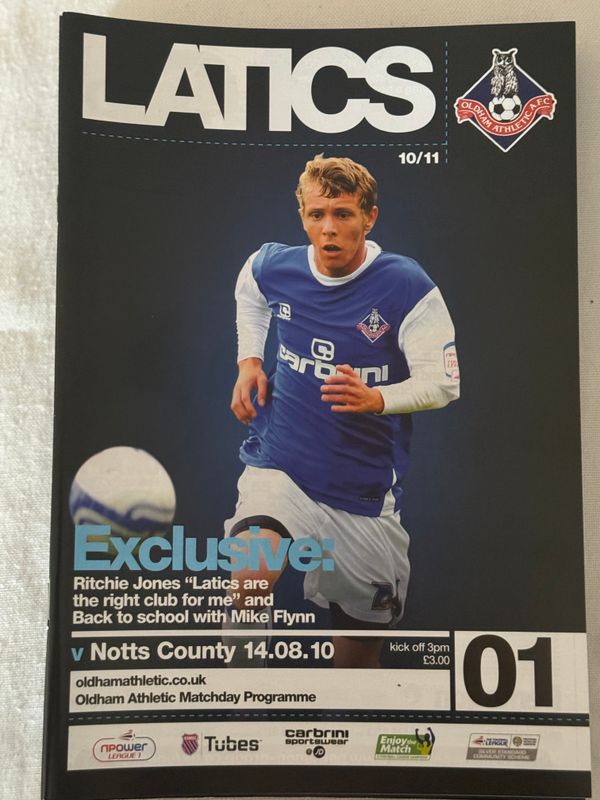 Oldham v Notts County - 14/8/10