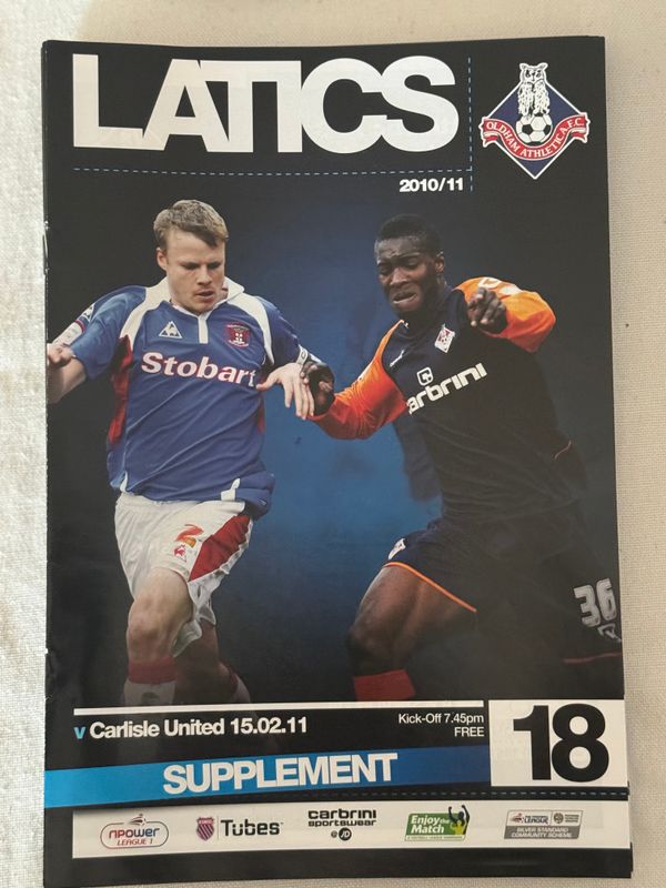 Oldham v Peterborough United - 26/2/11