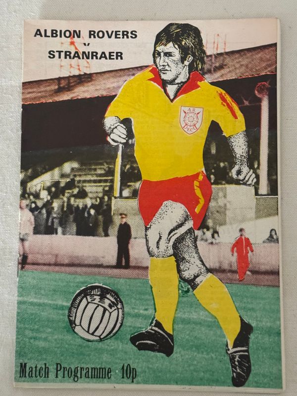 Albion Rovers v Stranraer -12/3/77