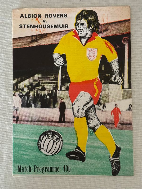 Albion Rovers v Stenhousemuir -16/10/76