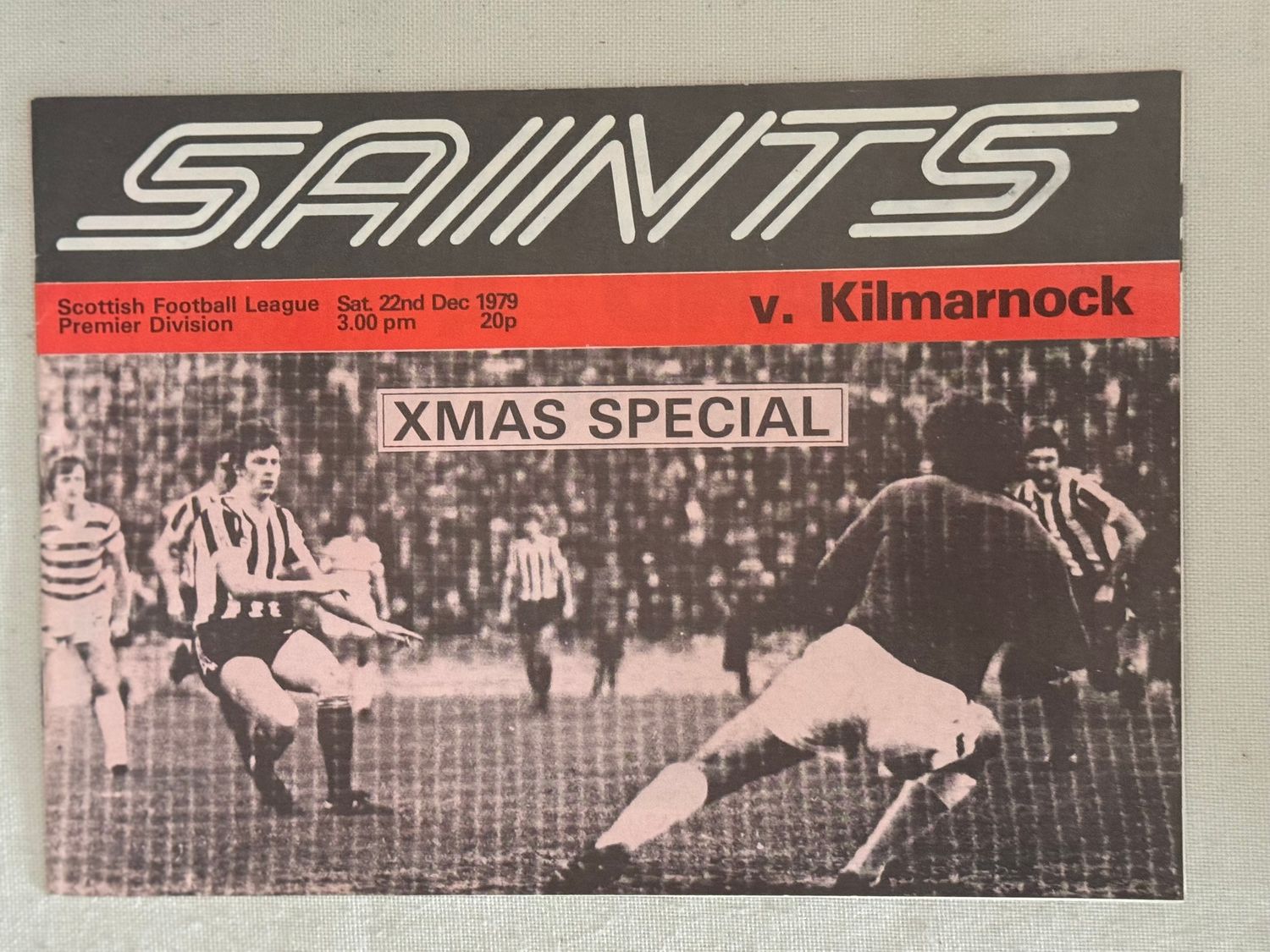 St Mirren v Kilmarnock  - 22/12/79