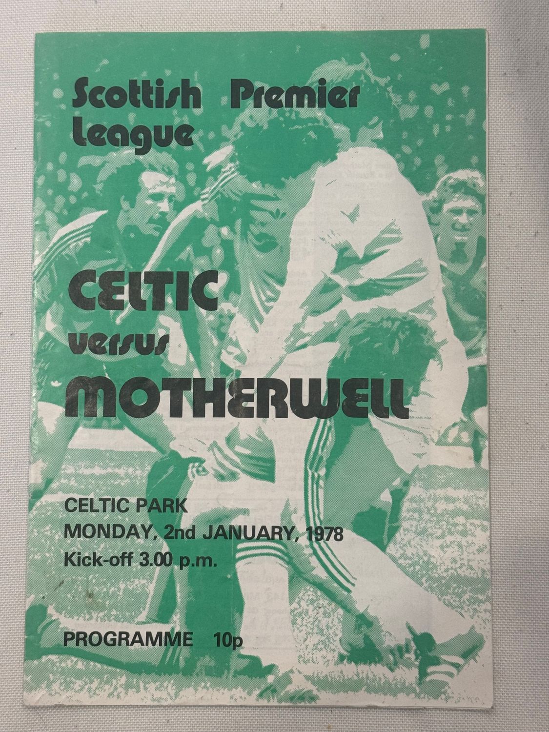 Celtic v Motherwell- 2/1/78
