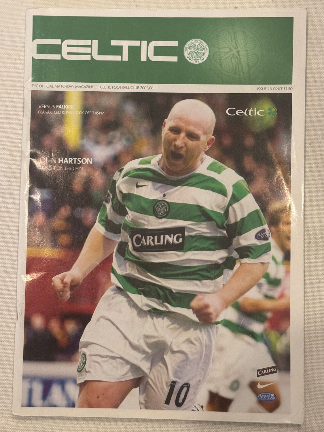 Celtic v Falkirk - 8/2/06