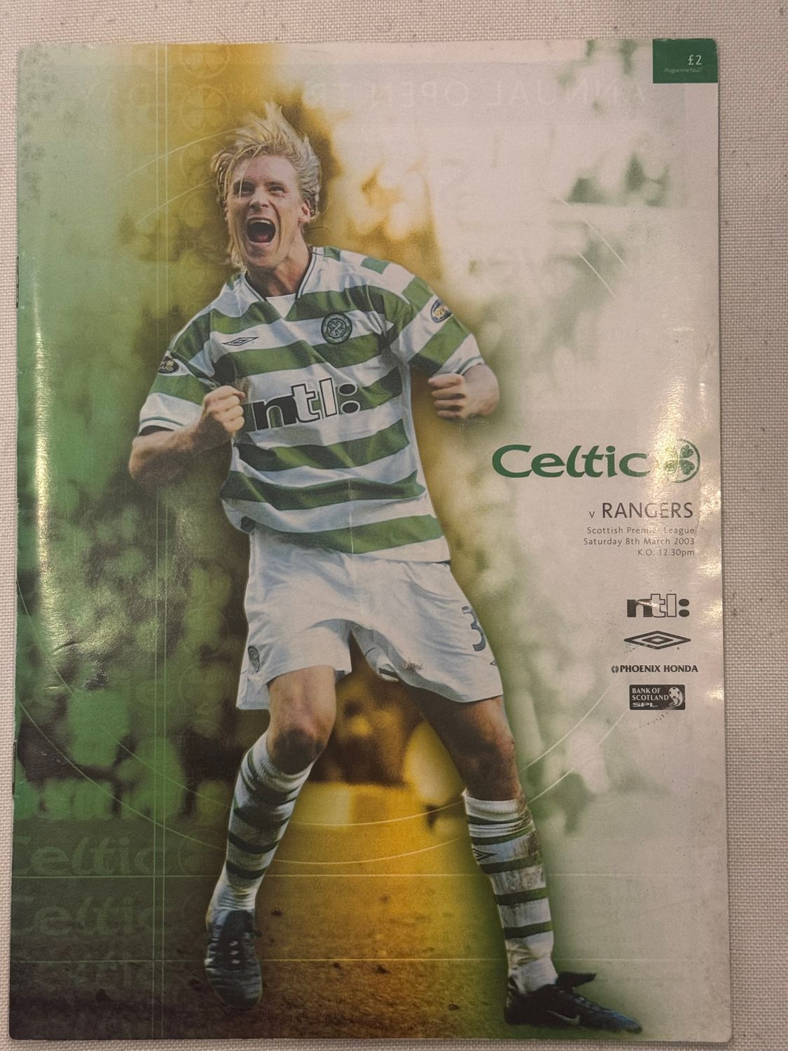 Celtic v Rangers - 8/3/03