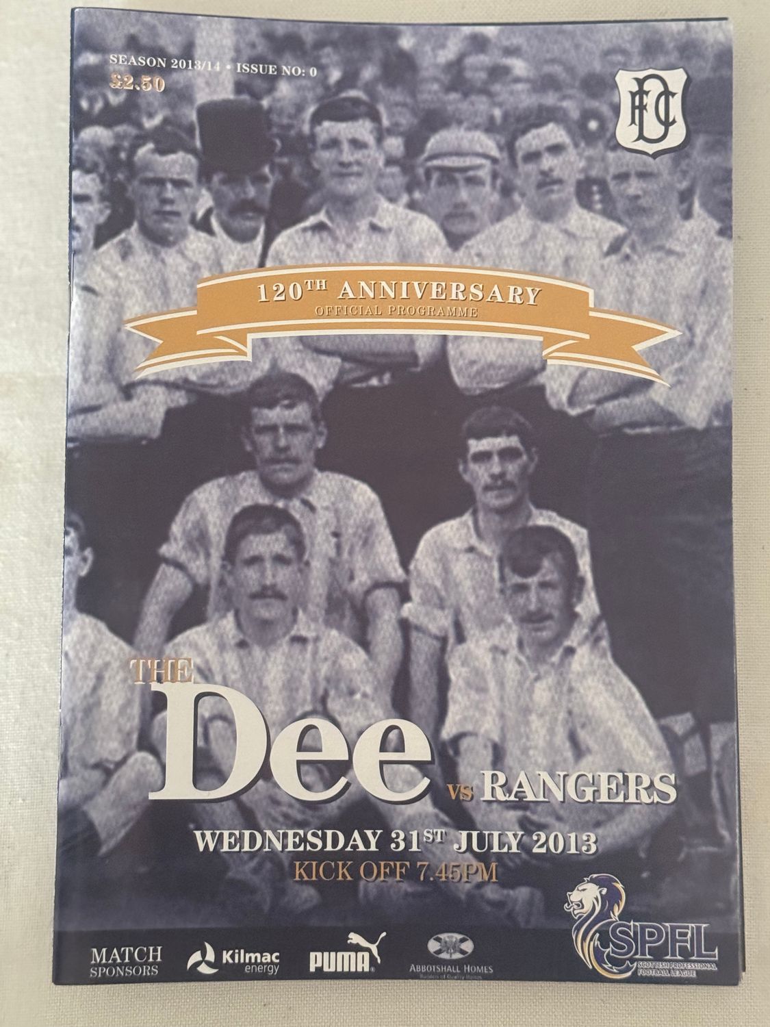 Dundee v Rangers - 31/7/13