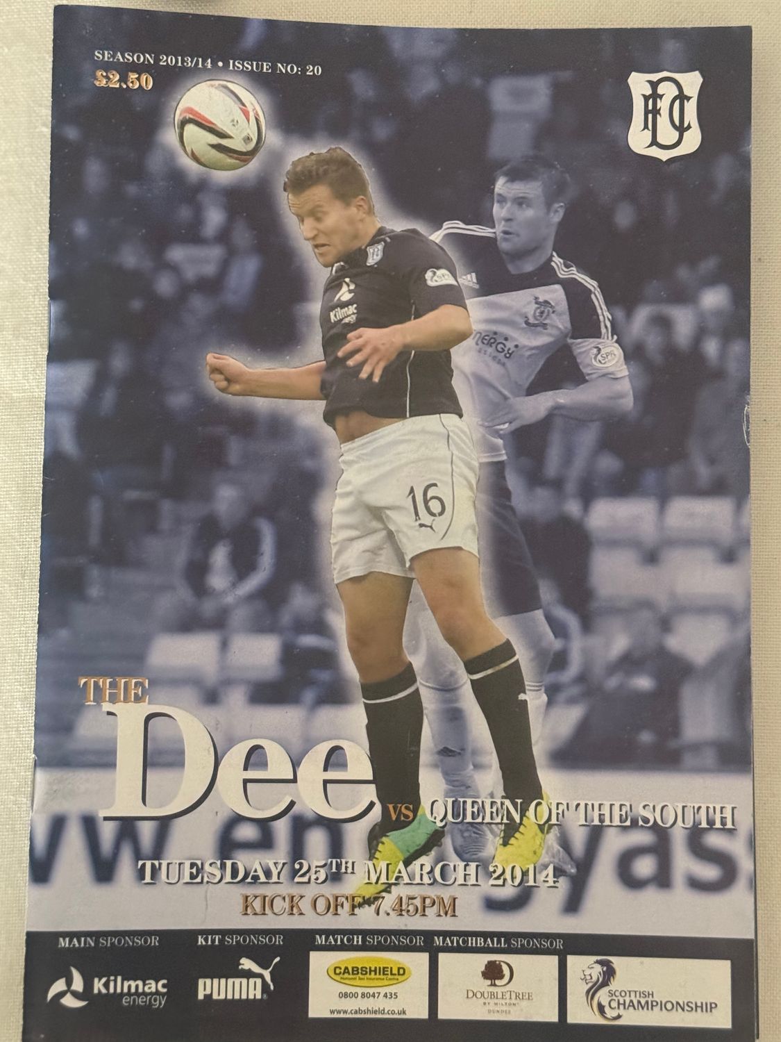 Dundee v Queen of the South - 25/3/14