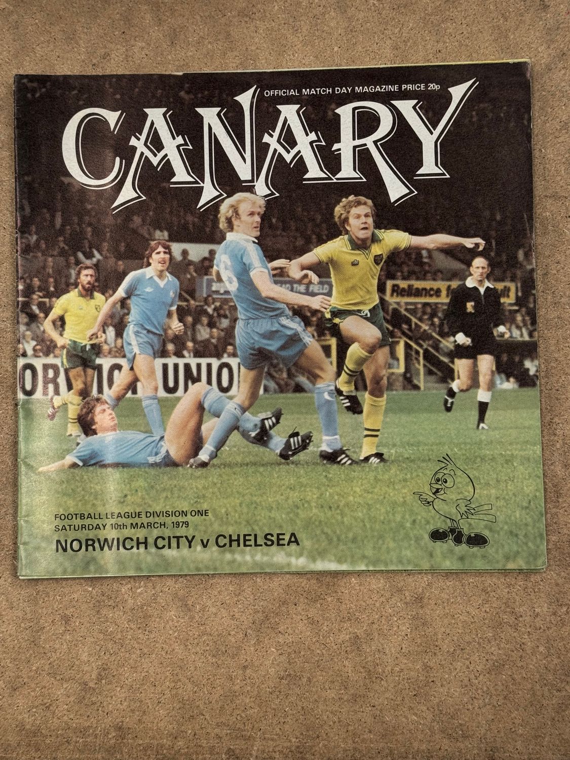 Norwich City v Chelsea - 10/3/79
