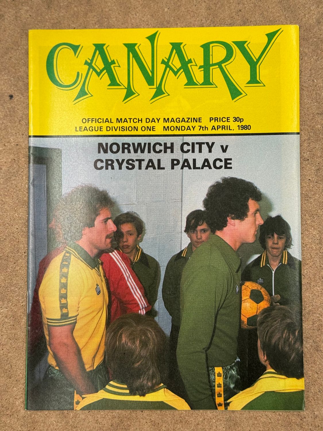 Norwich City v Crystal Palace - 7/4/80