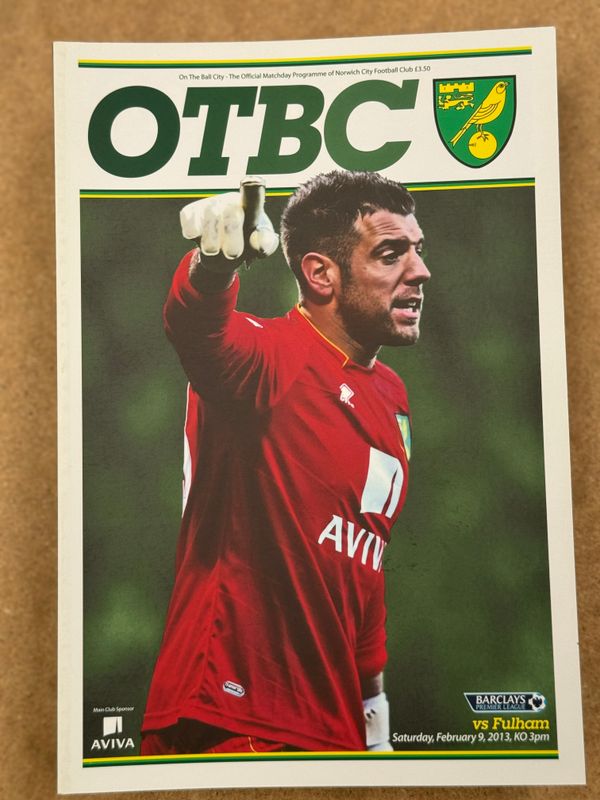 Norwich City v Fulham - 9/2/13