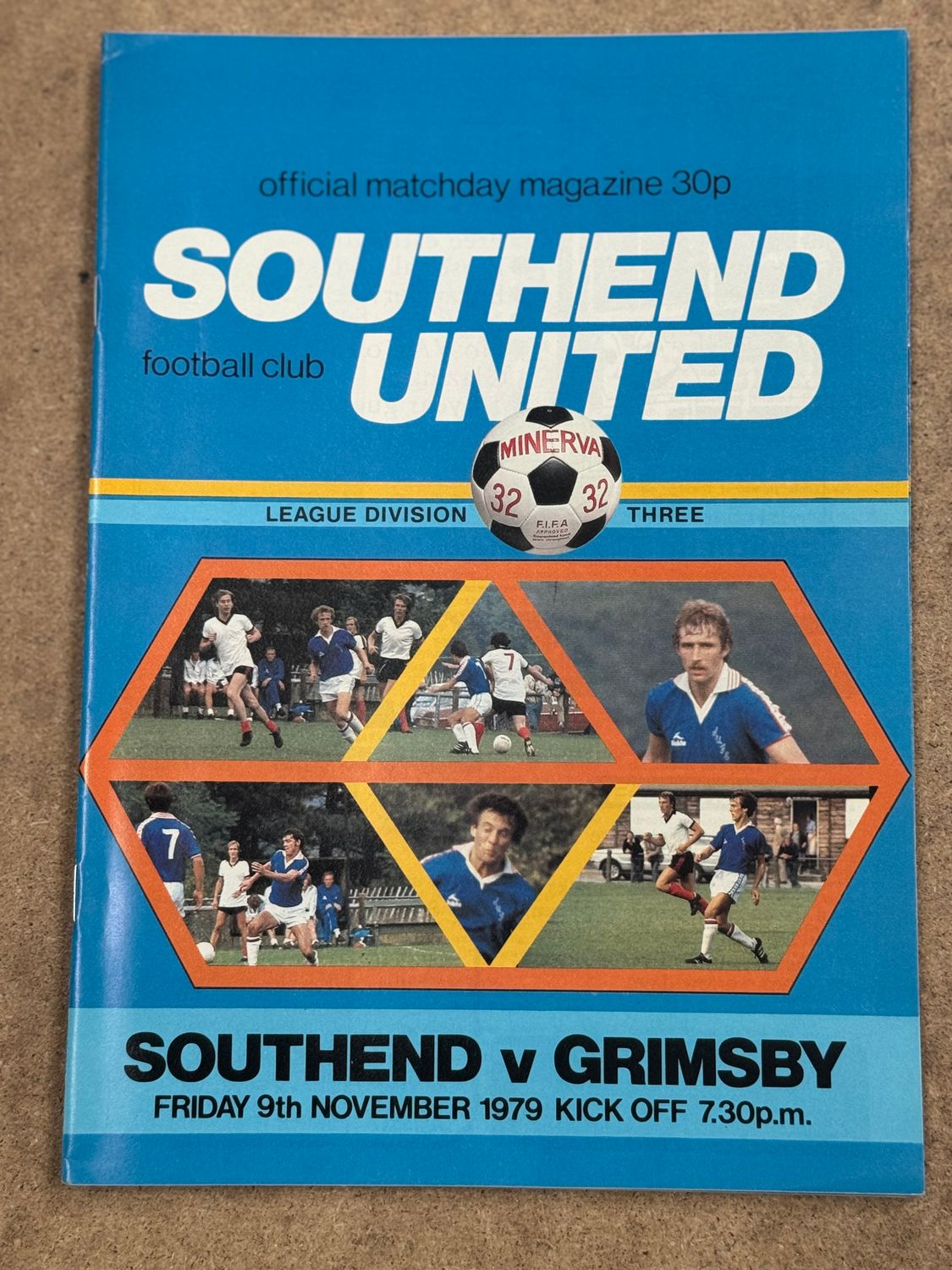 Southend United v Grimsby Town  - 9/11/79