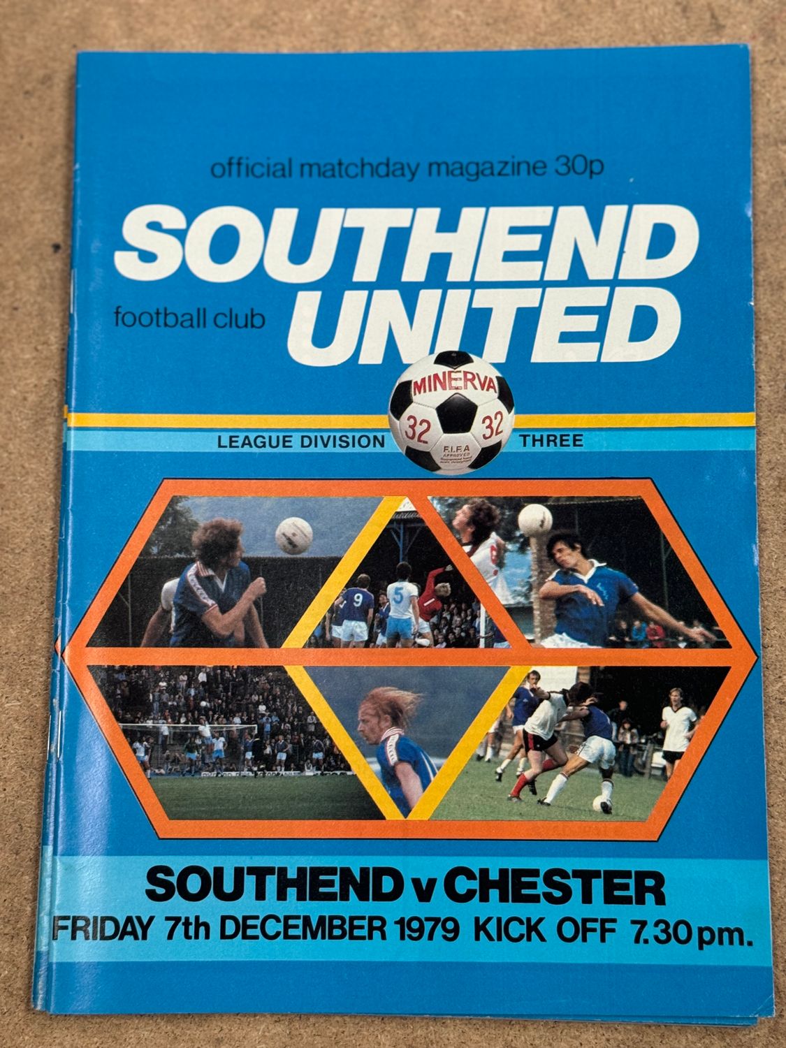 Southend United v Chester - 7/12/79