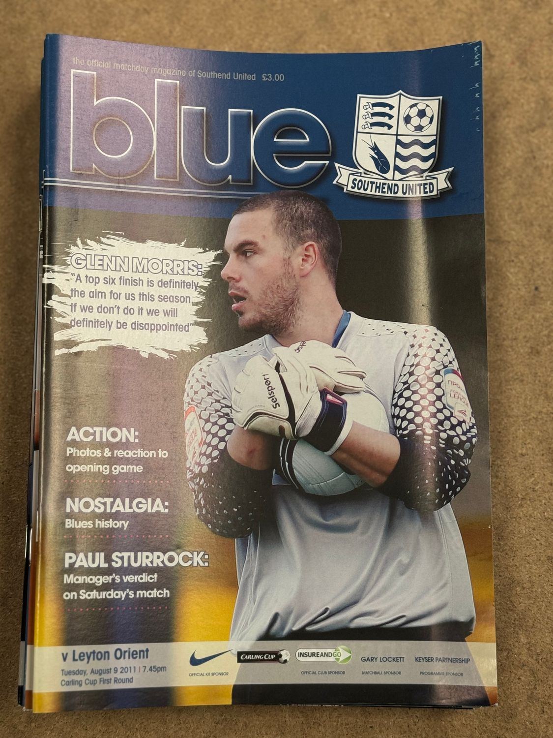 Southend United v Leyton Orient - 9/8/11