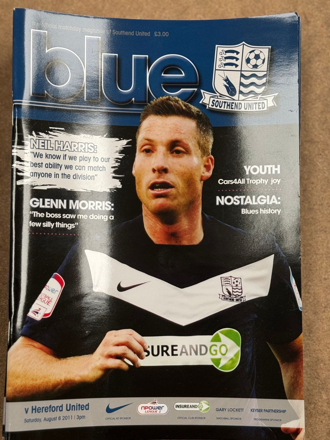 Southend United v Hereford United - 6/8/11