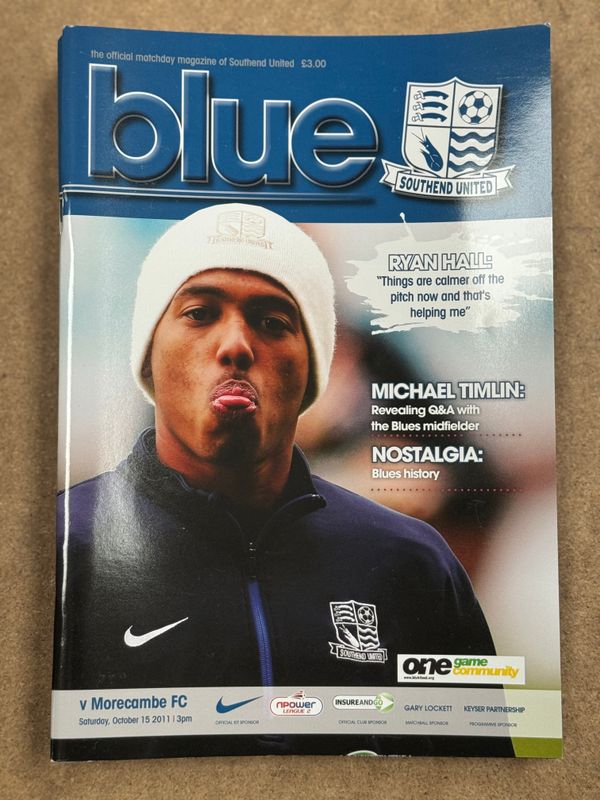 Southend United v Morecambe - 15/10/11