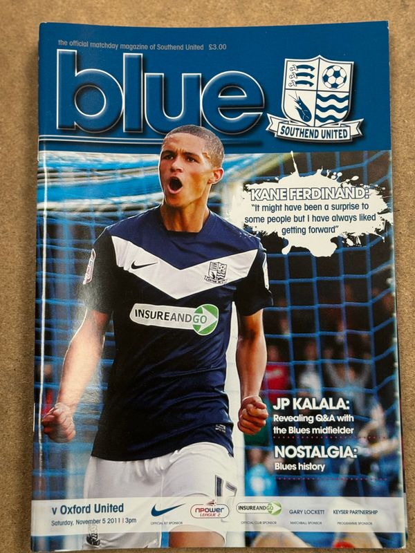Southend United v Oxford United - 5/11/11