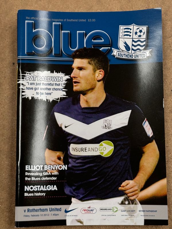 Southend United v  Rotherham United - 10/2/12