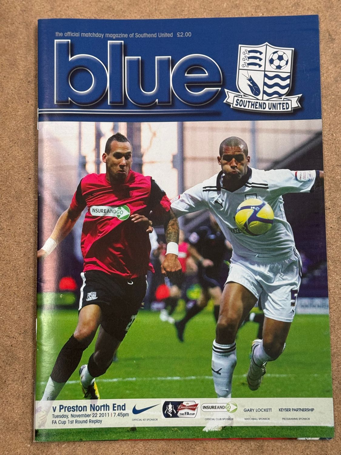 Southend United v  Preston North End - 22/11/11