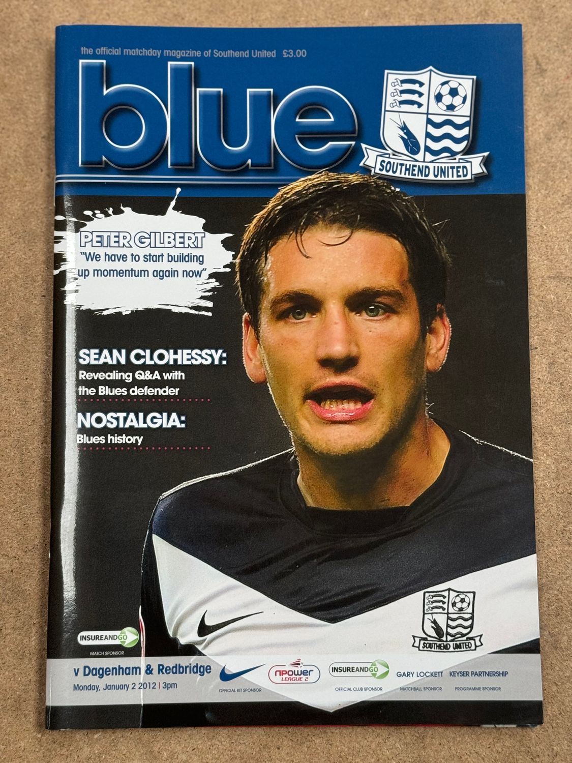 Southend United v  Dagenham and Redbridge - 2/1/12