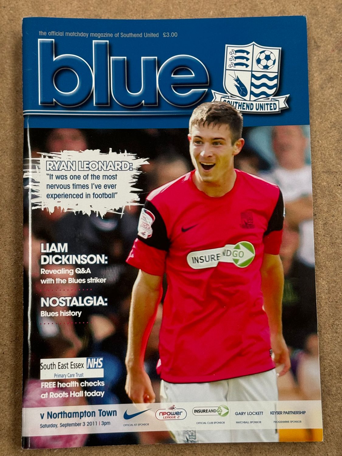 Southend United v  Northampton Town - 3/9/11