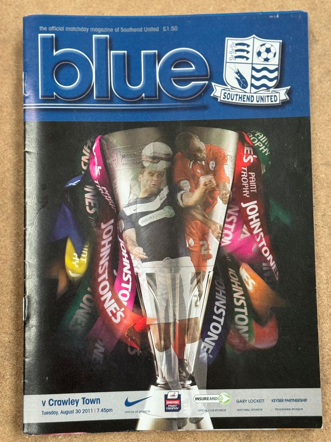 Southend United v  Crawley Town - 30/8/11