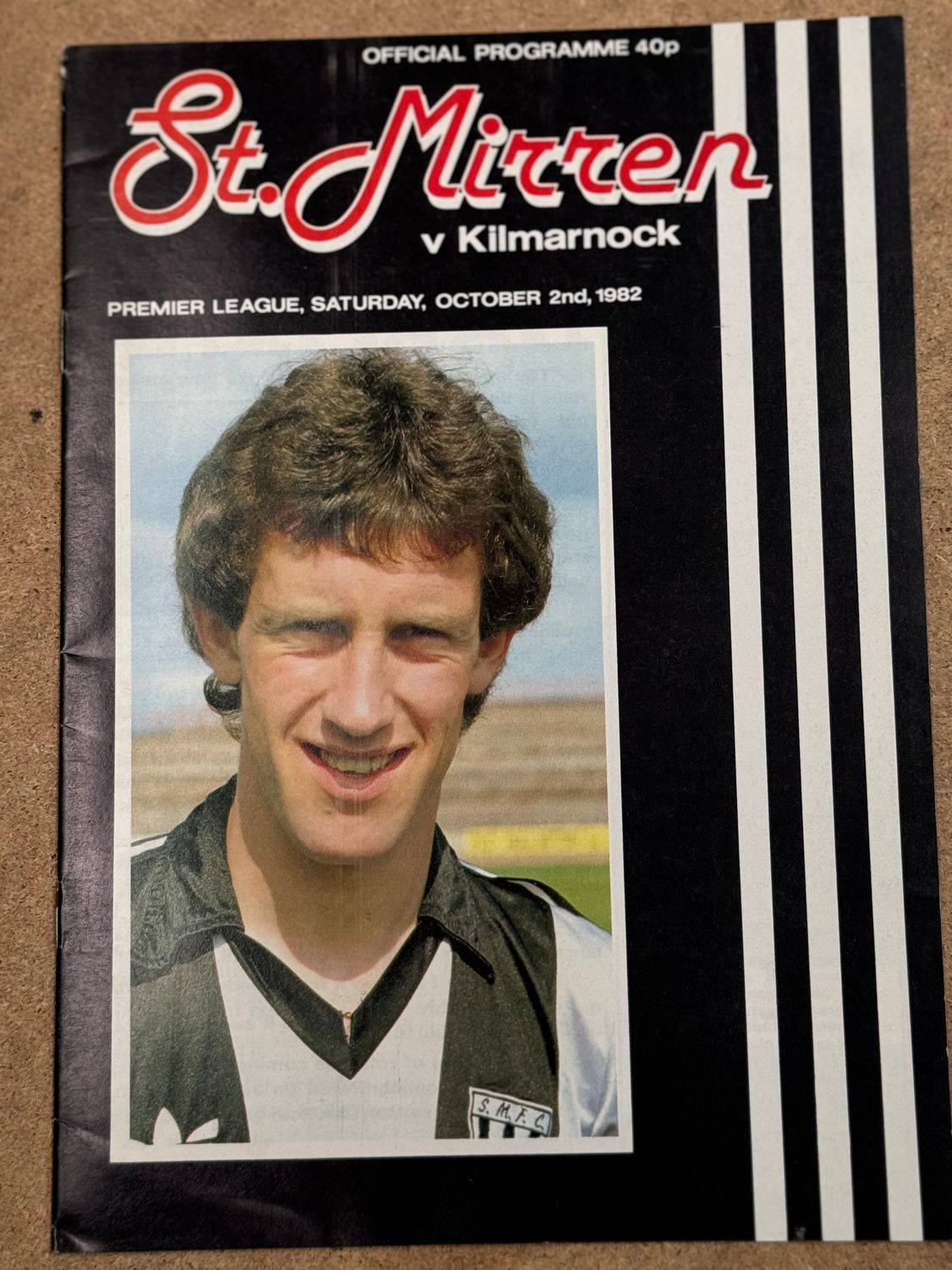 St Mirren v Kilmarnock  - 2/10/82