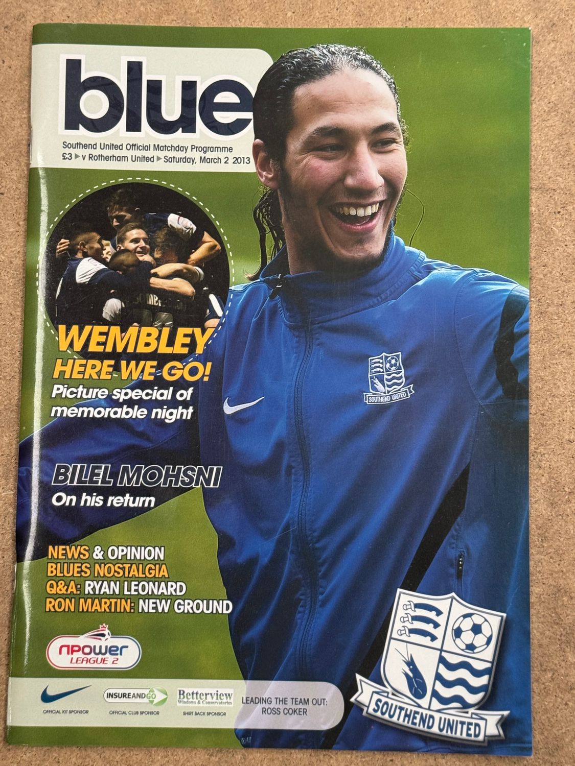 Southend United v  Rotherham United - 20/2/13