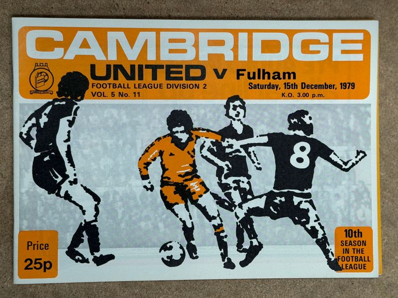 Cambridge United v Fulham  - 15/12/79