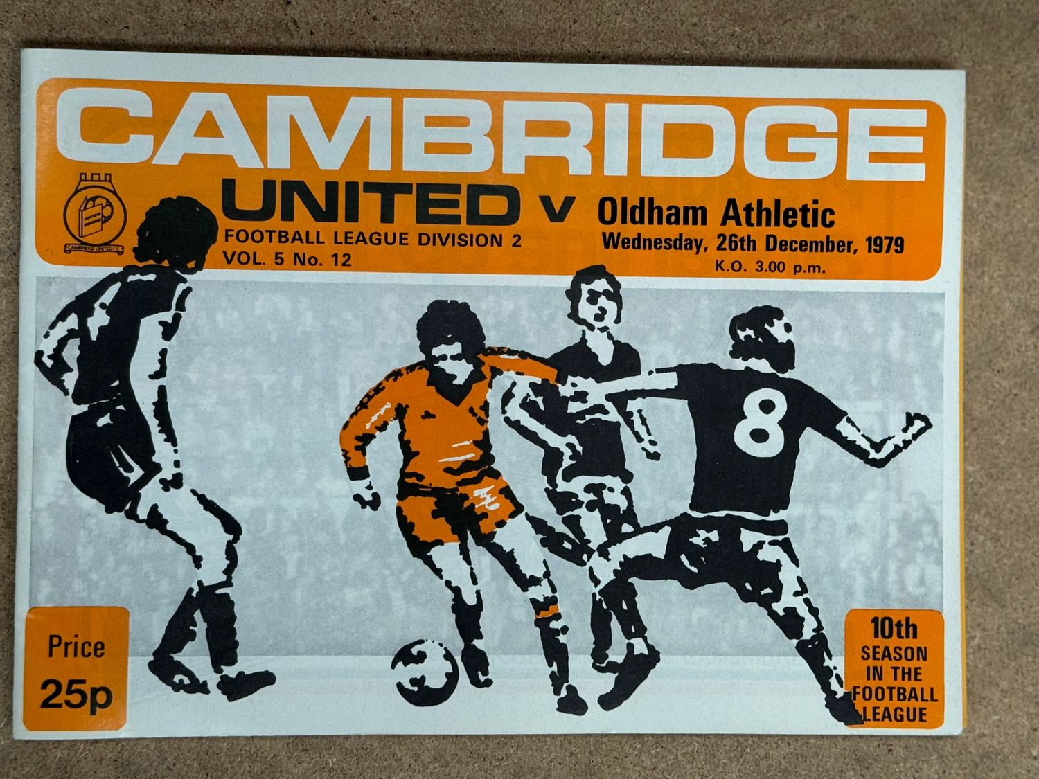 Cambridge United v Oldham Athletic  - 26/12/79