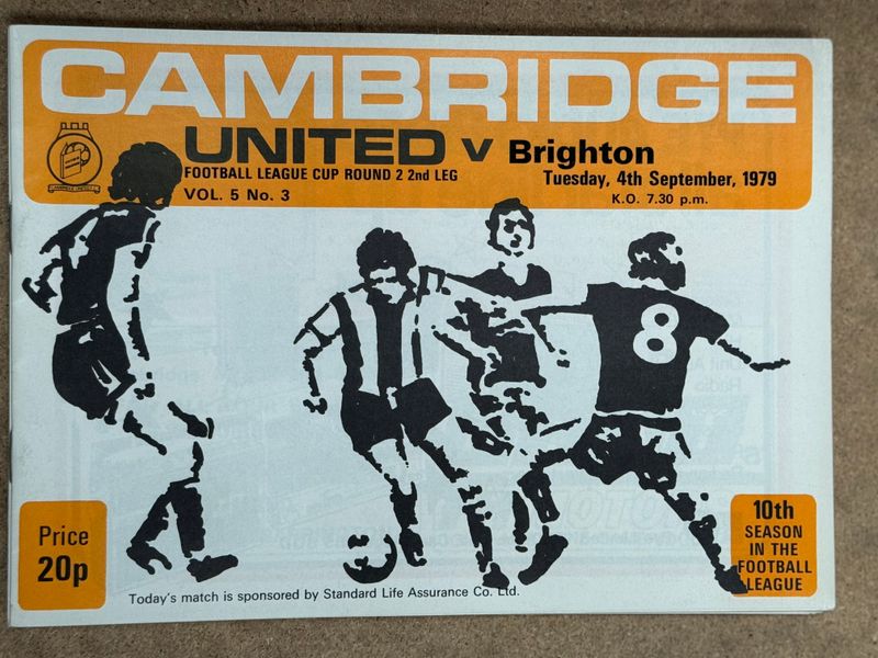 Cambridge United v Brighton  - 4/9/79