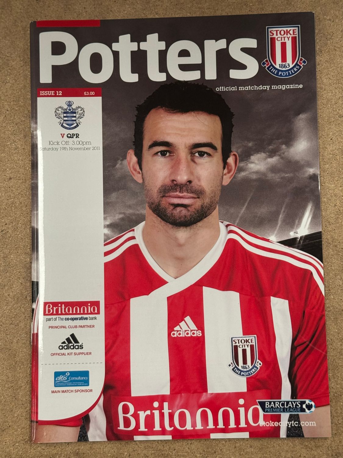 Stoke City v  QPR - 19/11/11