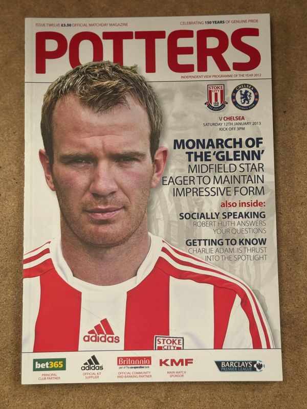 Stoke City v  Chelsea - 12/1/13