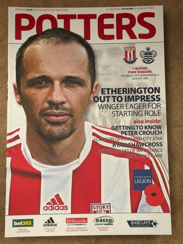 Stoke City v QPR - 10/11/12