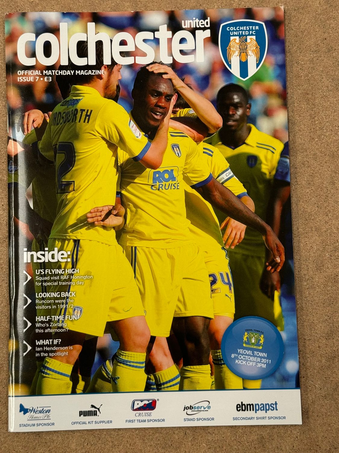 Colchester United v Yeovil Town - 8/10/11