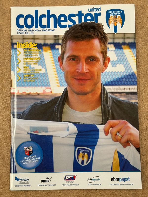 Colchester United v Brentford - 14/2/12