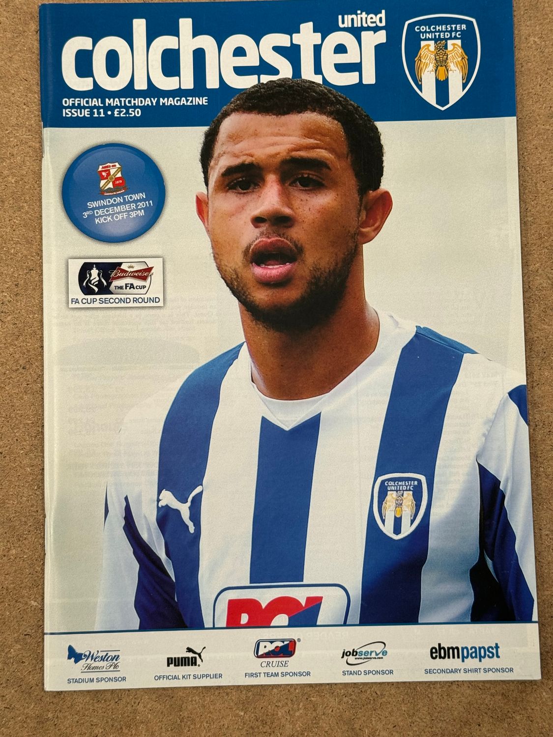 Colchester United v Swindon Town - 3/12/11