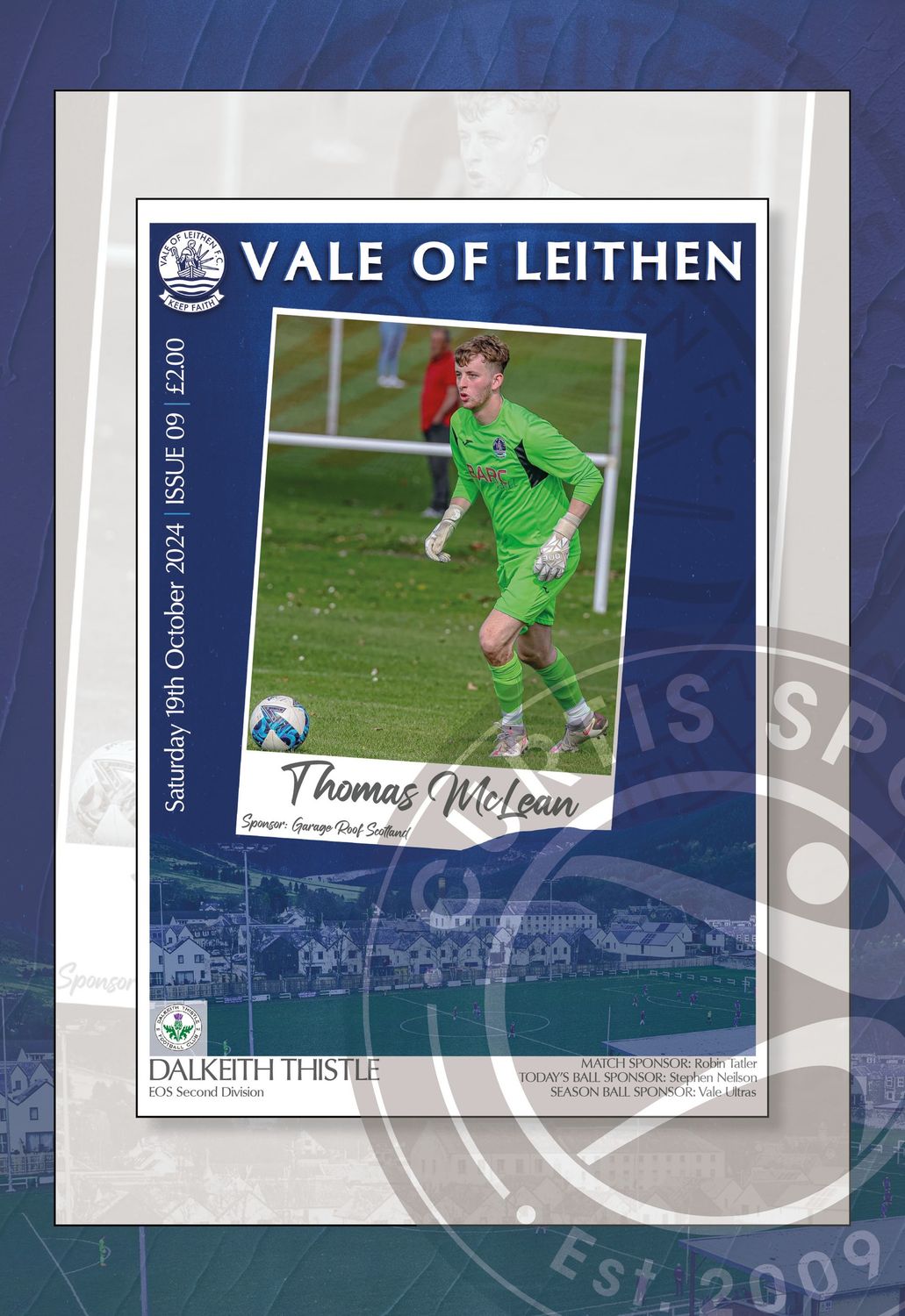 Vale of Leithen v Dalkeith Thistle - 19/10/24