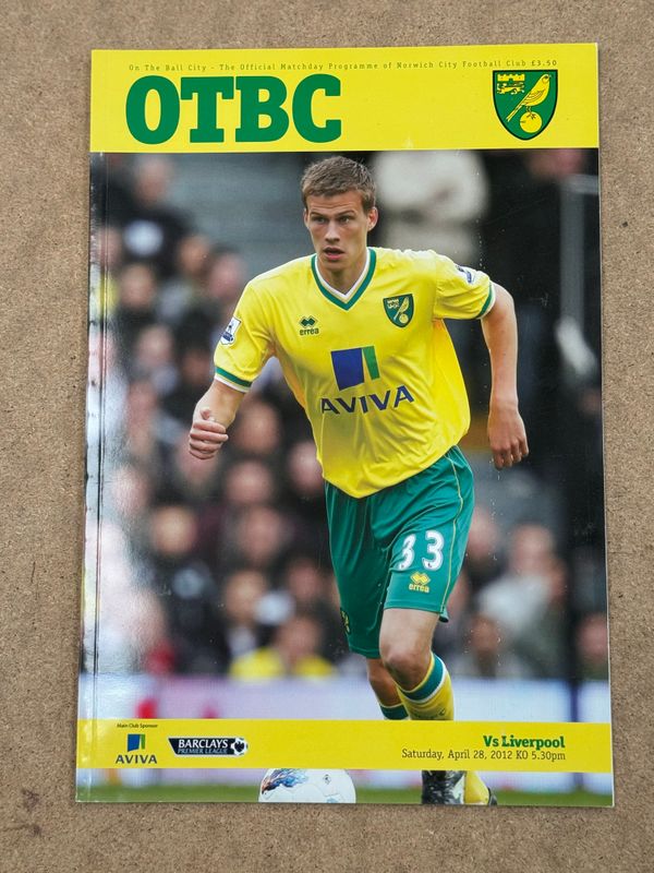 Norwich City v Liverpool - 28/4/12