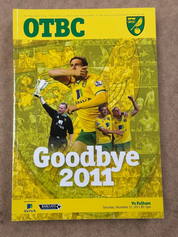 Norwich City v Fulham - 31/12/11