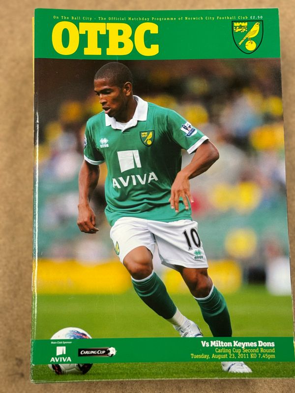 Norwich City v MK Dons - 23/8/11