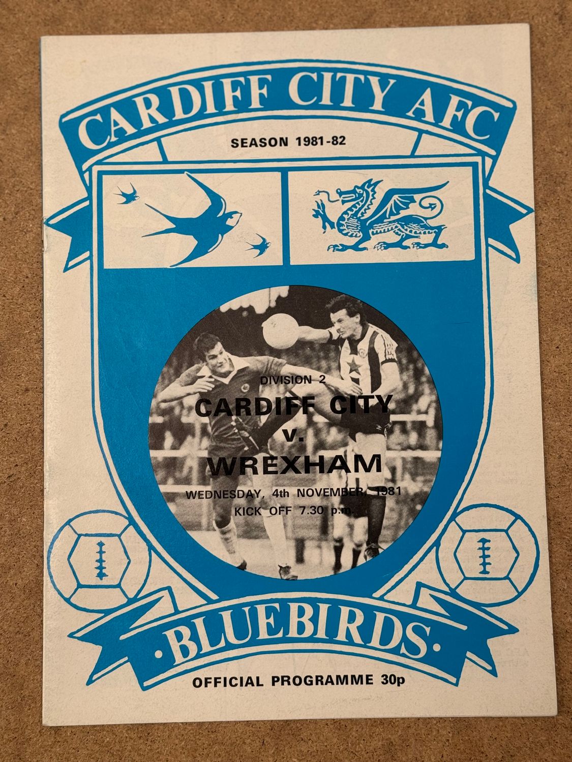 Cardiff City v Wrexham - 4/11/81