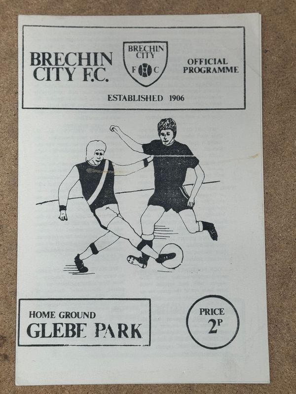 Brechin City v St Mirren - 30/12/72