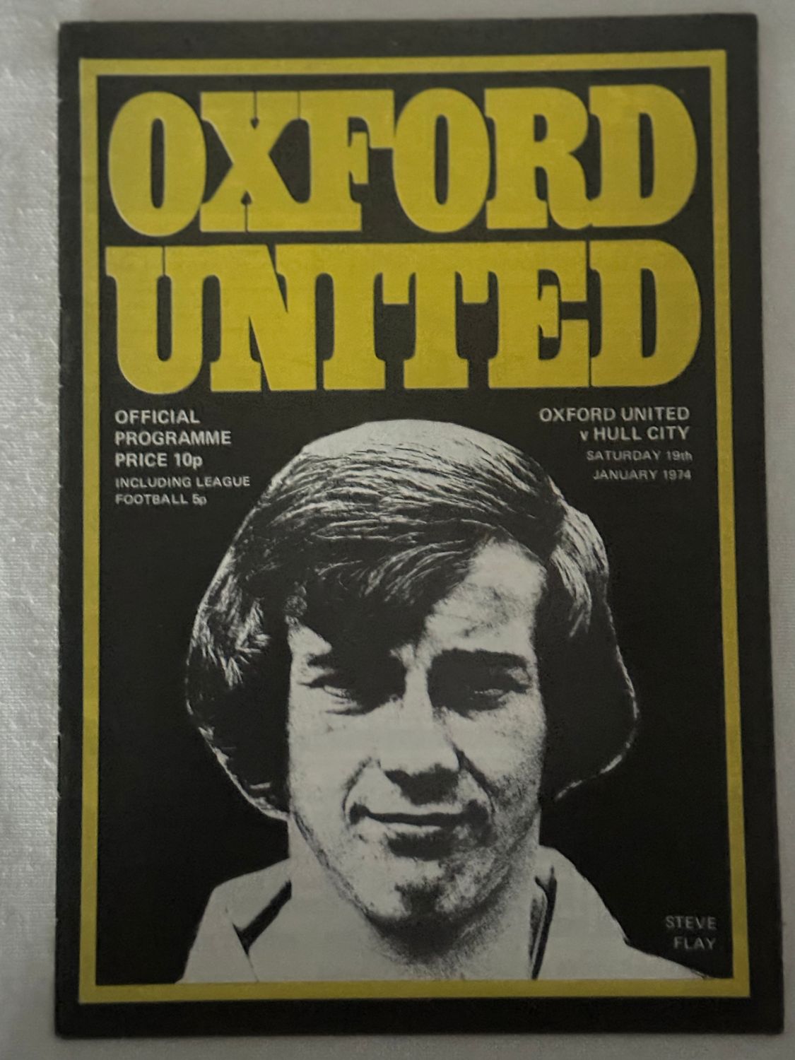 Oxford United v Hull City - 19/1/73