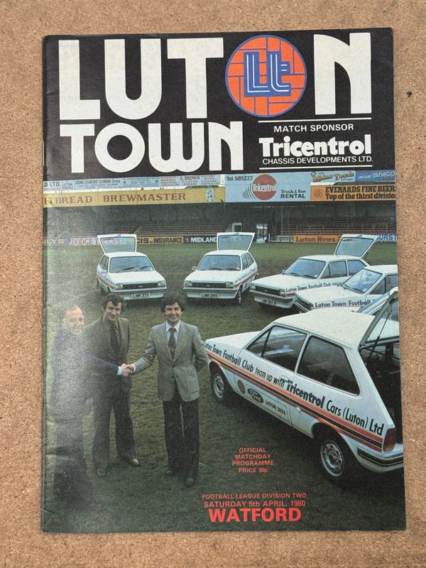 Luton Town v Watford - 5/4/80