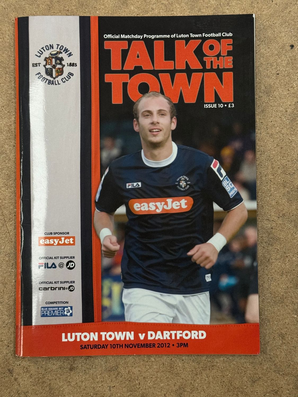 Luton Town v Dartford - 10/11/12