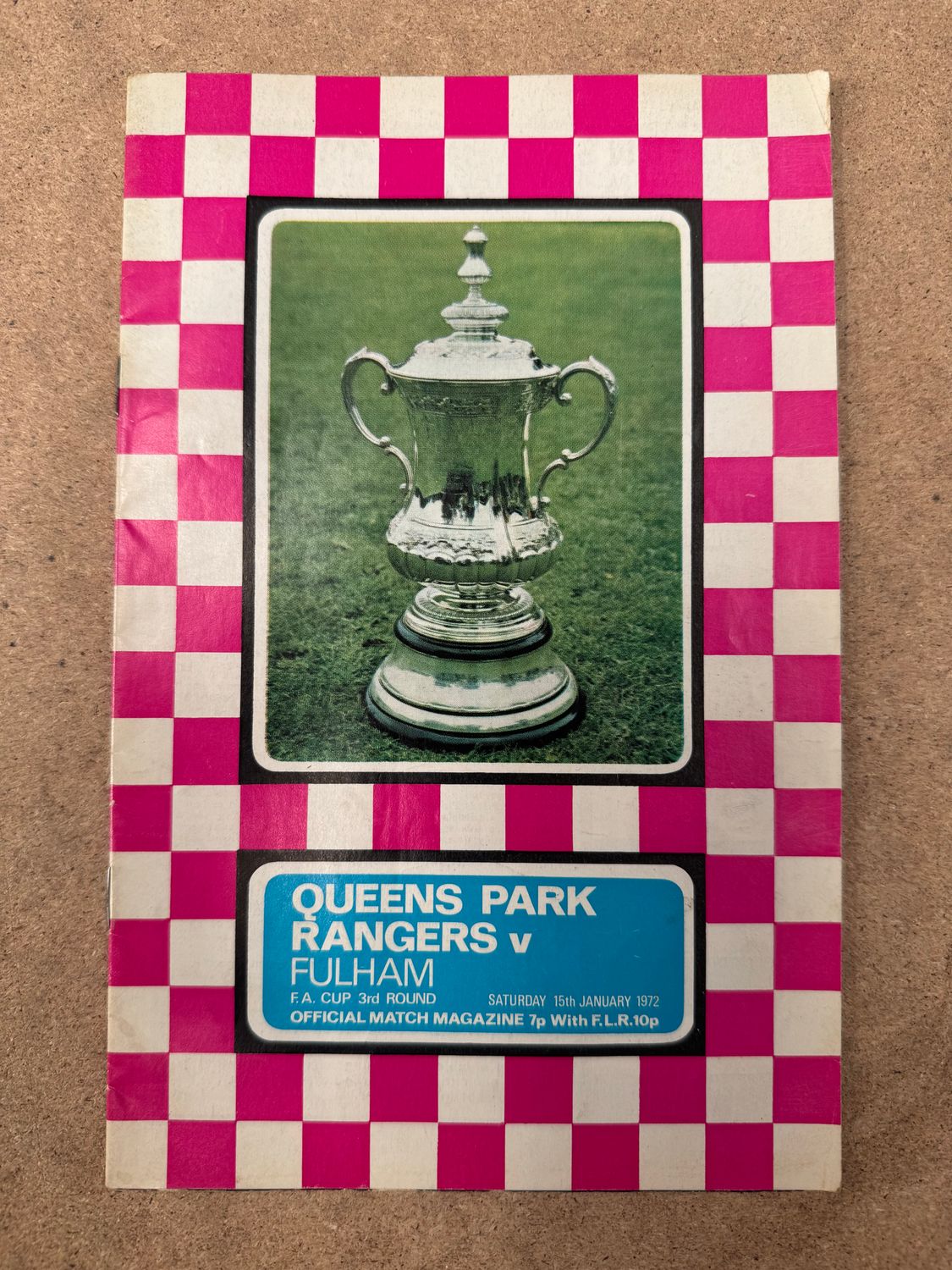 QPR v Fulham - 15/1/72