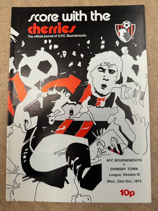 Bournemouth v Grimsby Town - 23/10/74