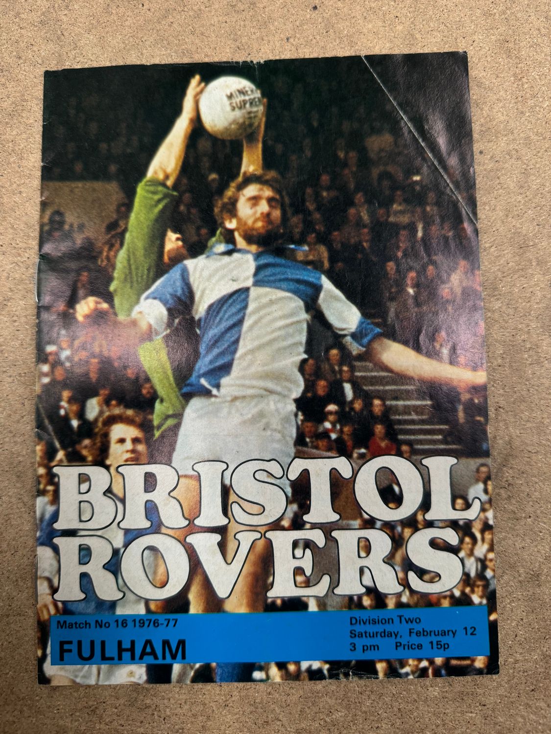 Bristol Rovers v Fulham - 12/2/77