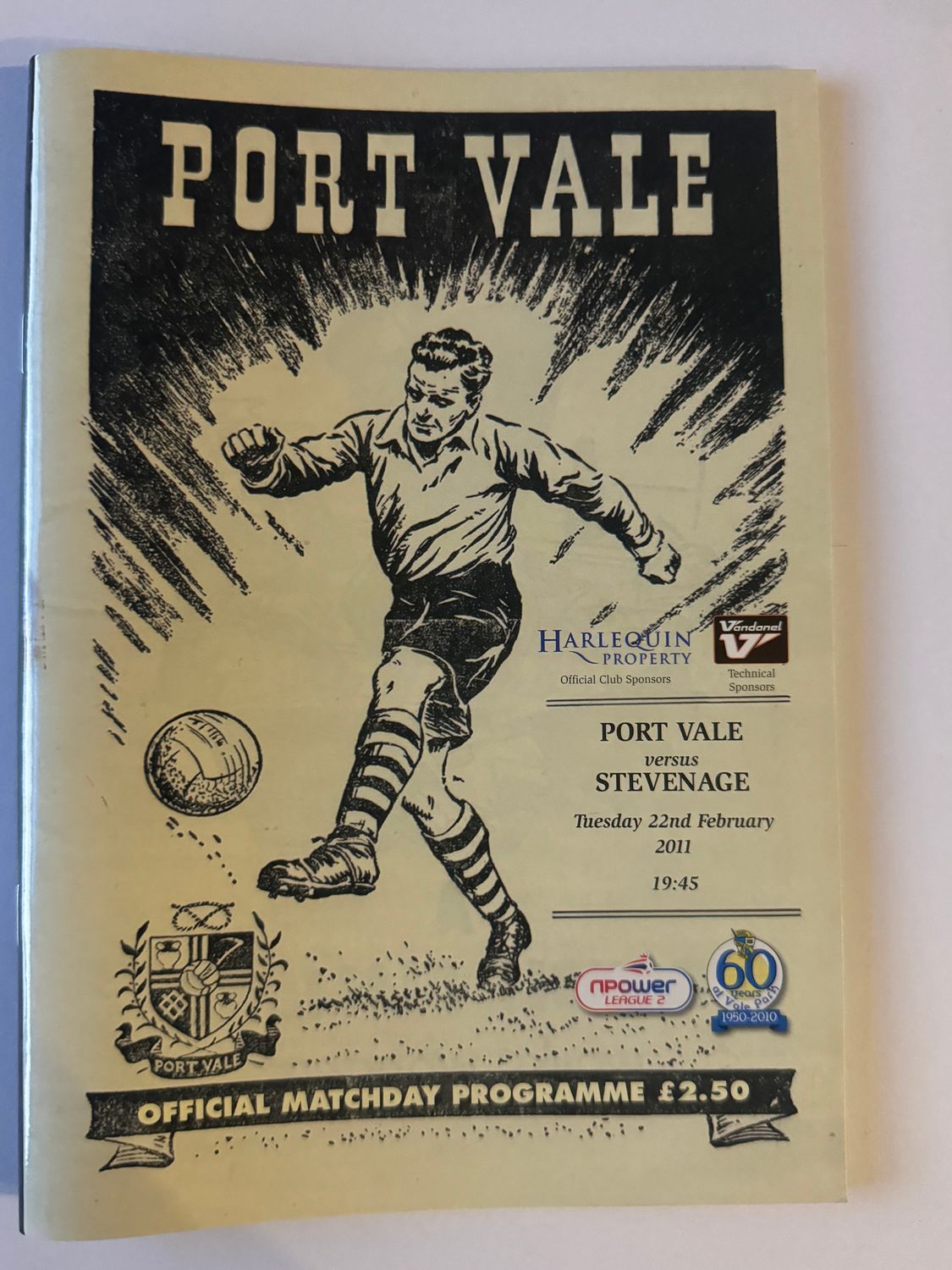 Port Vale v Stevenage - 22/2/11