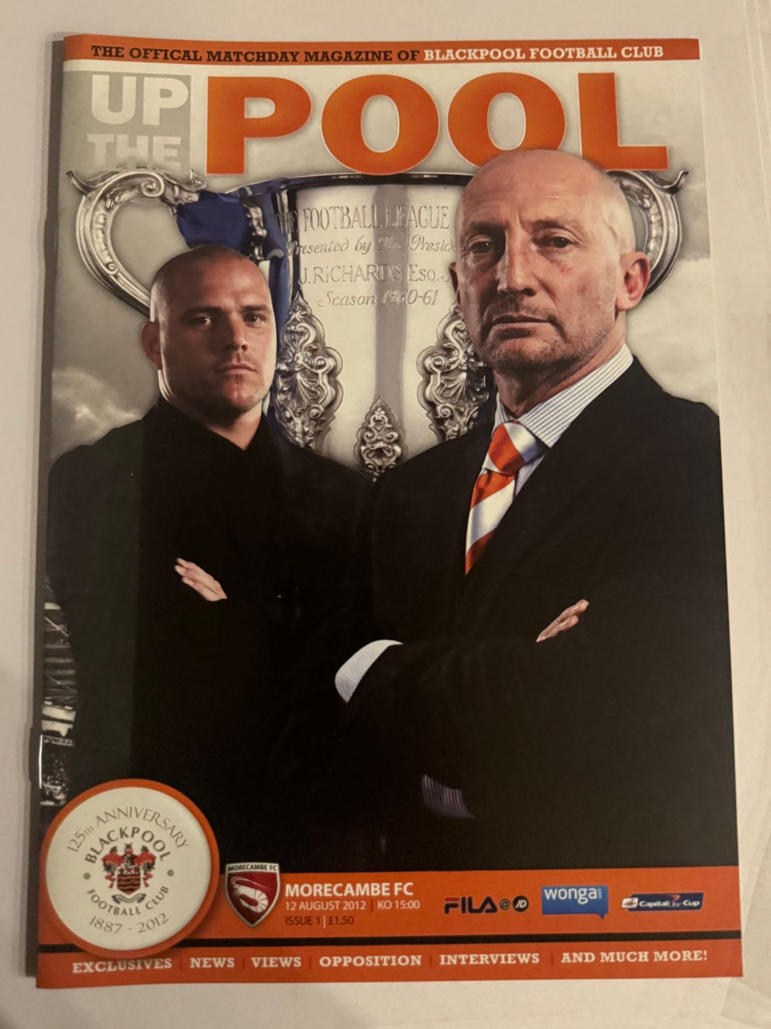 Blackpool v Morecambe - 12/8/12