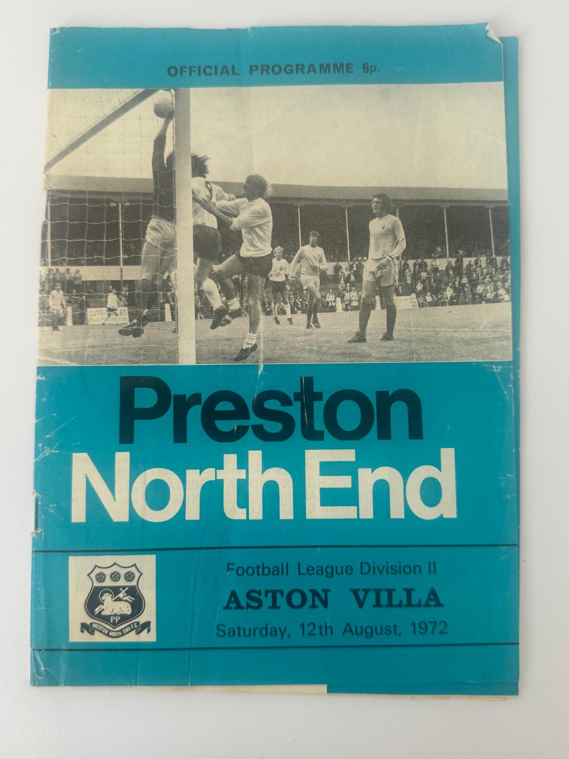 Preston North End v Aston Villa  - 12/8/71
